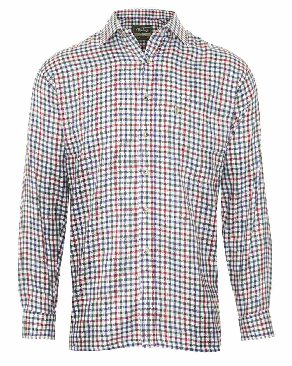 Champion York Check Shirt for Men - Classic Plaid Button Down Casual Shirt - Perfect for Work, Outdoor, and Everyday Wear