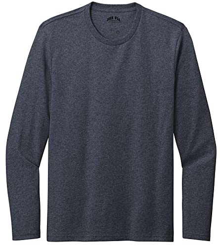 Heathered Navy