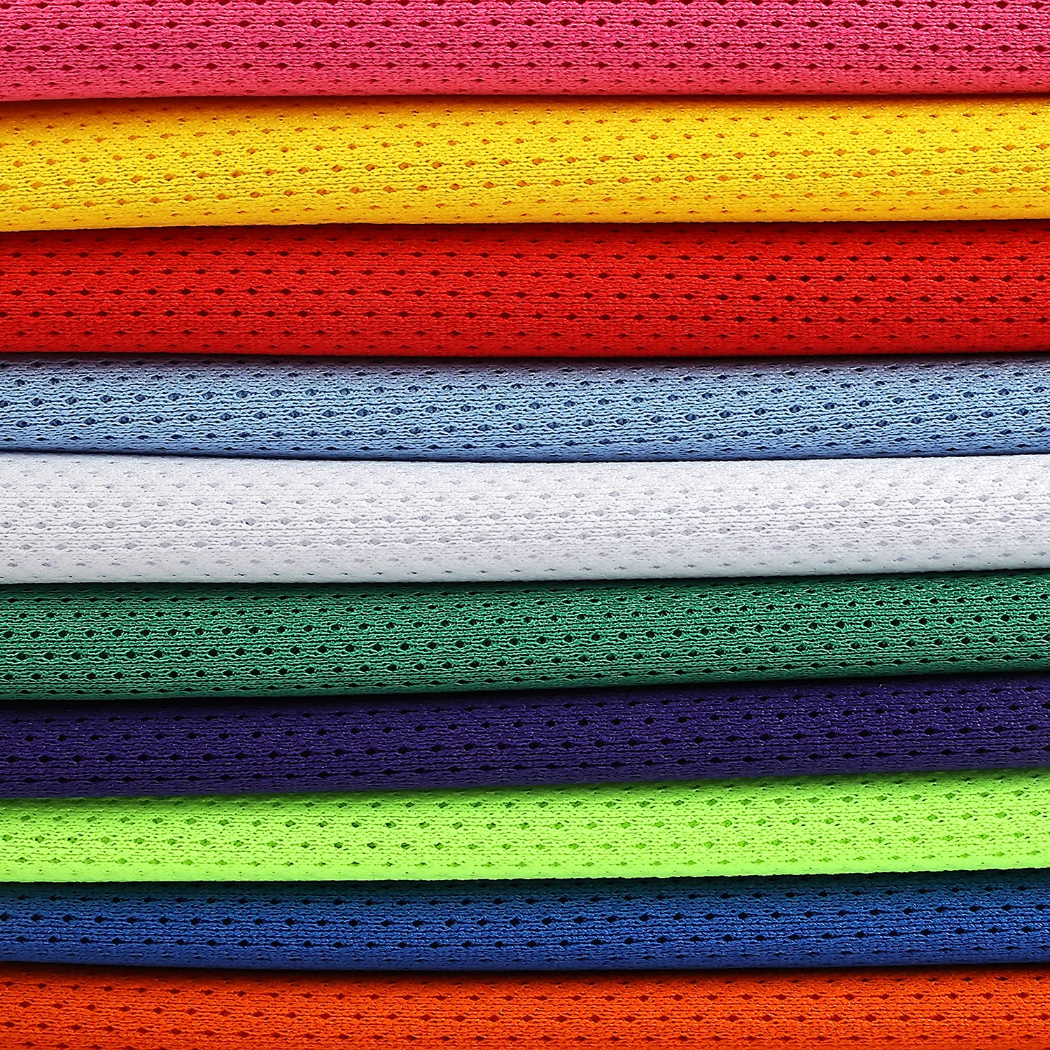 12-Pack Numbered Soccer Training Bibs (1-12) with Free Carry Bag - Reversible Practice Vests for Team Sports, Youth Soccer, and PE Classes
