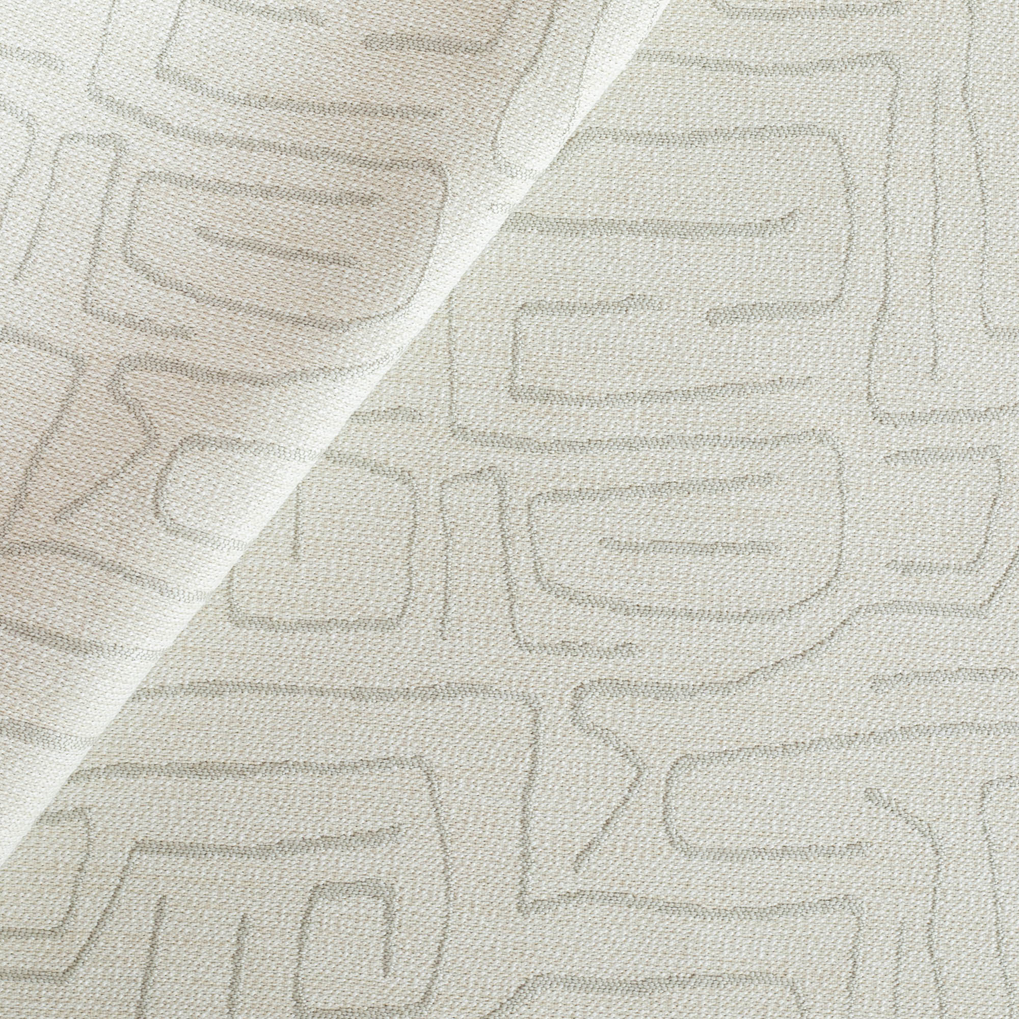 REMNANT Trace Dove Grey 35 - Premium Fabric for Upholstery, Curtains & Home Decor | Soft & Durable Material for DIY Projects & Crafting