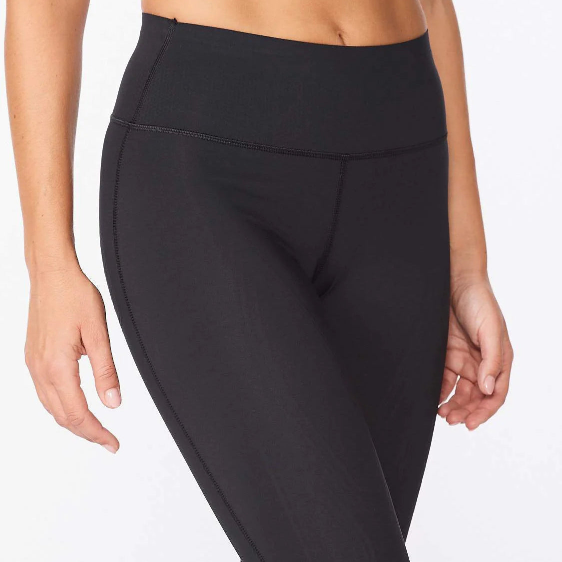 2XU Women's MCS X Train Mid Rise Compression Tights - High Performance Workout Leggings for Running, Yoga & Gym Training