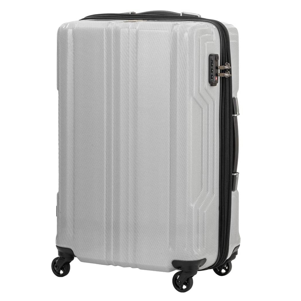 LEGEND WALKER BLADE Ultralight PC Fiber 30-inch Luggage - White Carbon (5604-70-WHCB) | Durable Carry-On Suitcase for International Travel & Business Trips