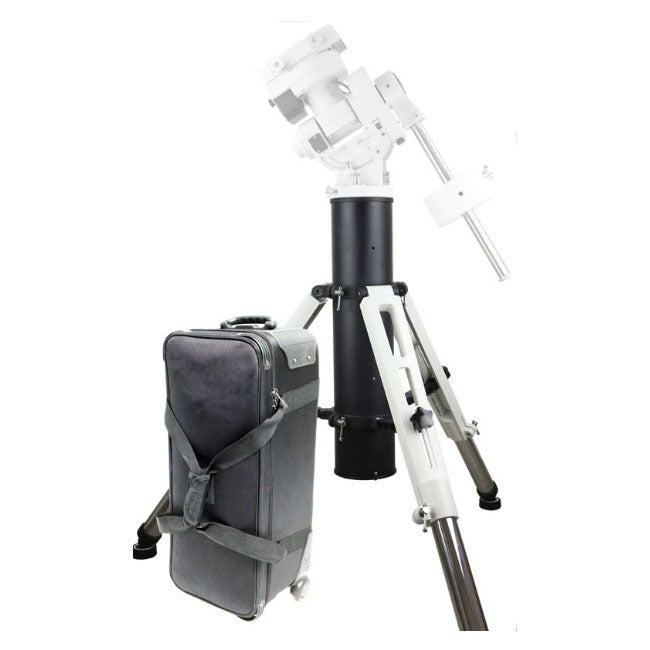 iOptron Tri Pier with Rolling Case 8034 RC - Portable Heavy-Duty Tripod for Astronomy & Photography - Perfect for Stargazing, Astrophotography, and Outdoor Adventures