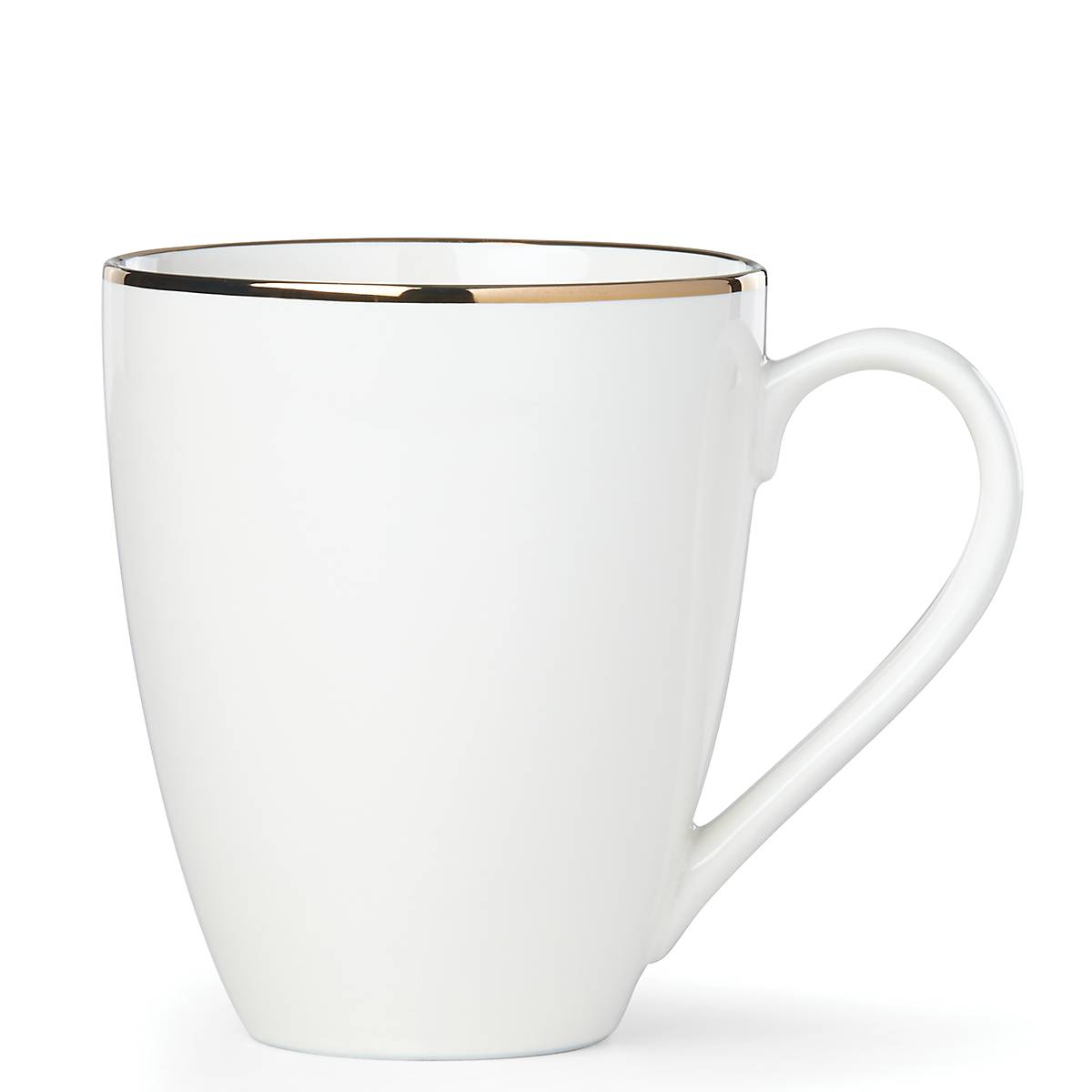 Trianna White Ceramic Coffee Mug - 12oz Insulated Travel Mug for Hot & Cold Drinks - Perfect for Home, Office, Camping & Gifts