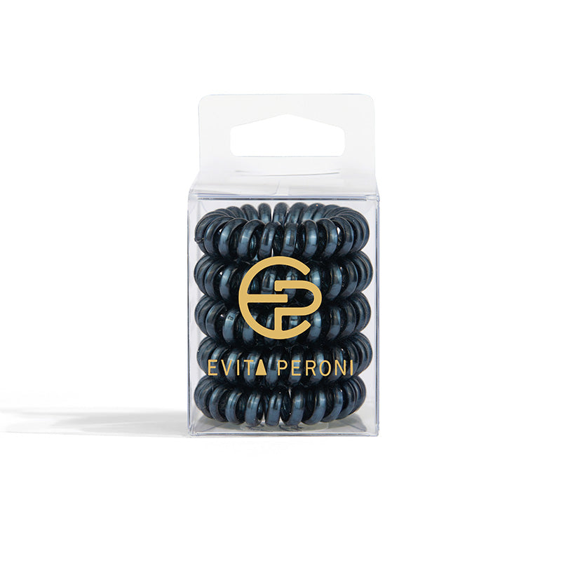 Spiral Hair Ties for Women - Soft No Damage Hair Elastics for Ponytails, Buns & Braids - Perfect for Workouts, Yoga & Everyday Use