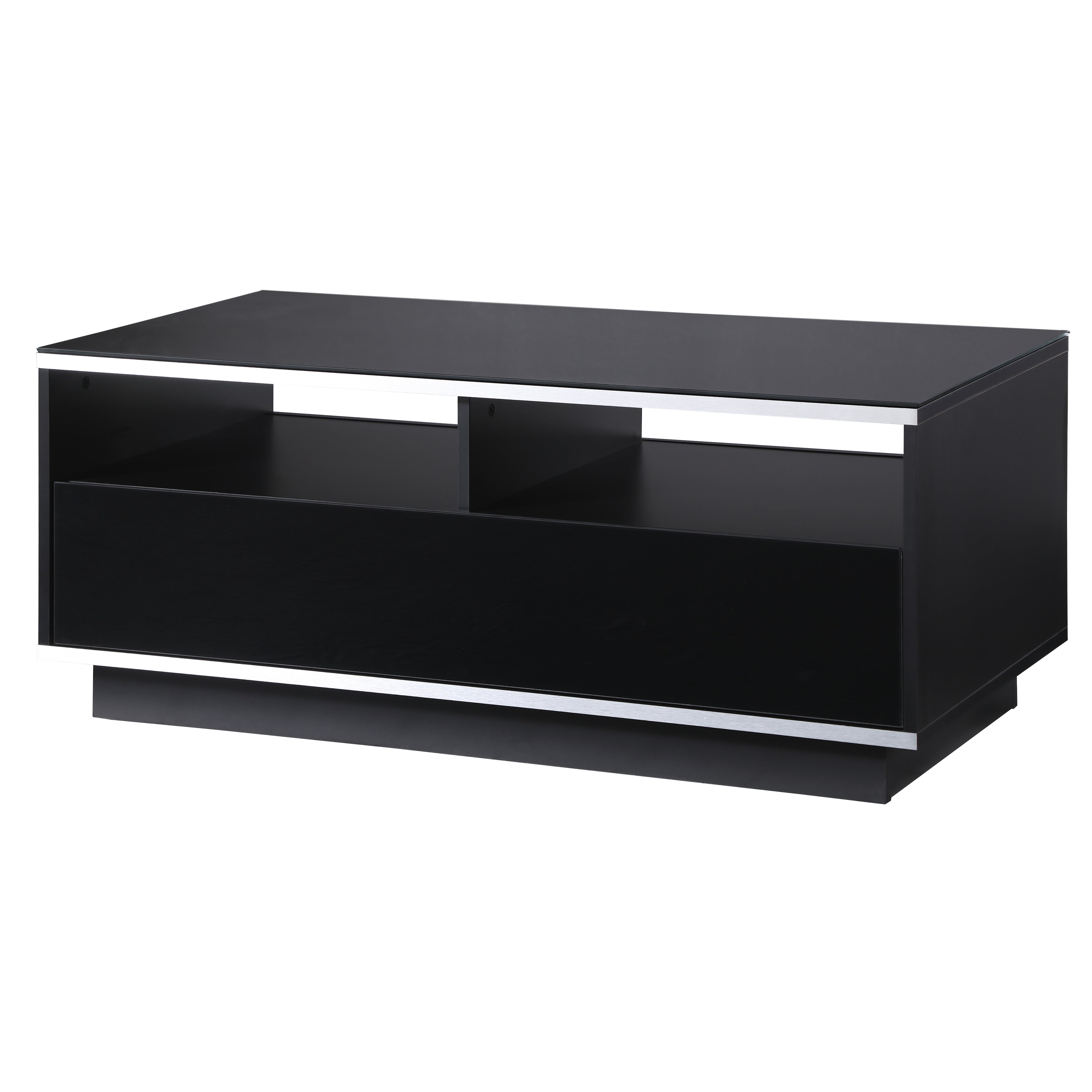 TITAN Modern Coffee Table - Black Finish by Tauris™ - Perfect for Living Room, Lounge & Office Decor