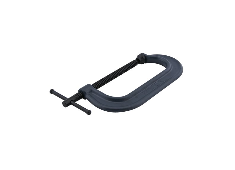 800 Series Standard Depth Drop Forged C Clamp - Heavy Duty Metalworking Clamp for Woodworking, Welding & DIY Projects