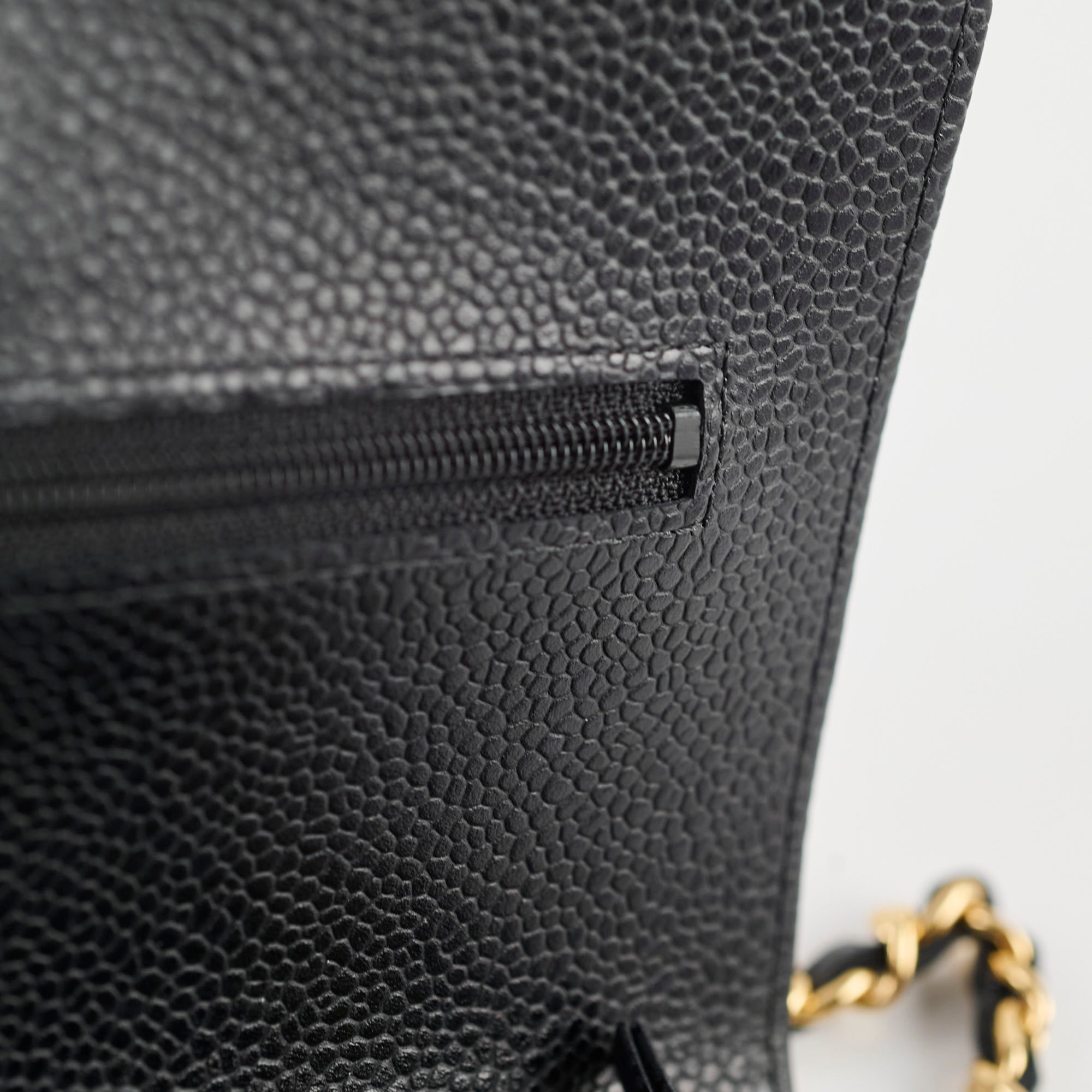 Chanel Caviar Quilted Wallet on Chain WOC Crossbody Bag in Black | Luxury Designer Handbag for Women | Perfect for Evening Out, Parties & Special Occasions