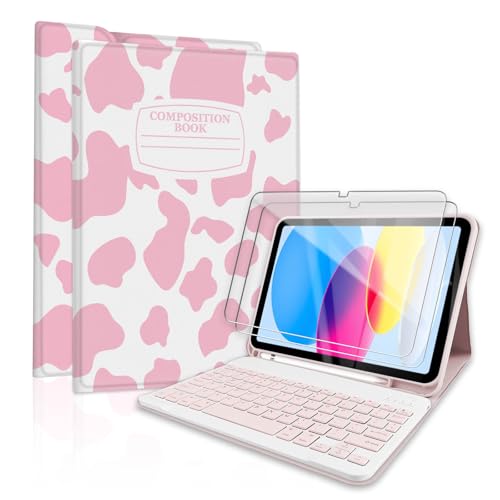Screen Protector Notebook Cow Pink