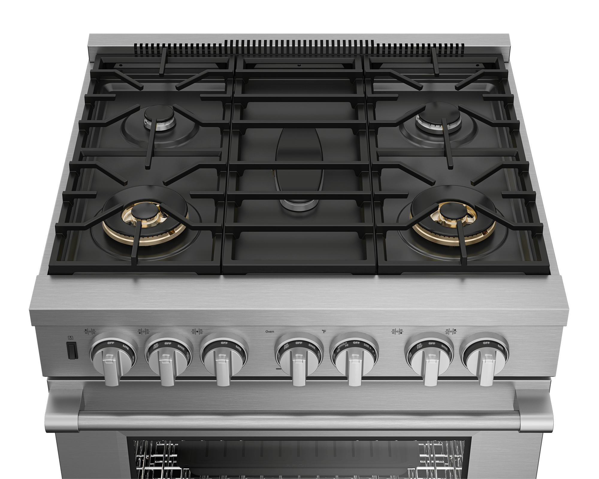 Beko PRGR34552SS 30-Inch Stainless Steel Pro Style Gas Range - 5 Burner Cooktop, Convection Oven for Professional Cooking at Home | Perfect for Kitchens, Restaurants & Culinary Enthusiasts