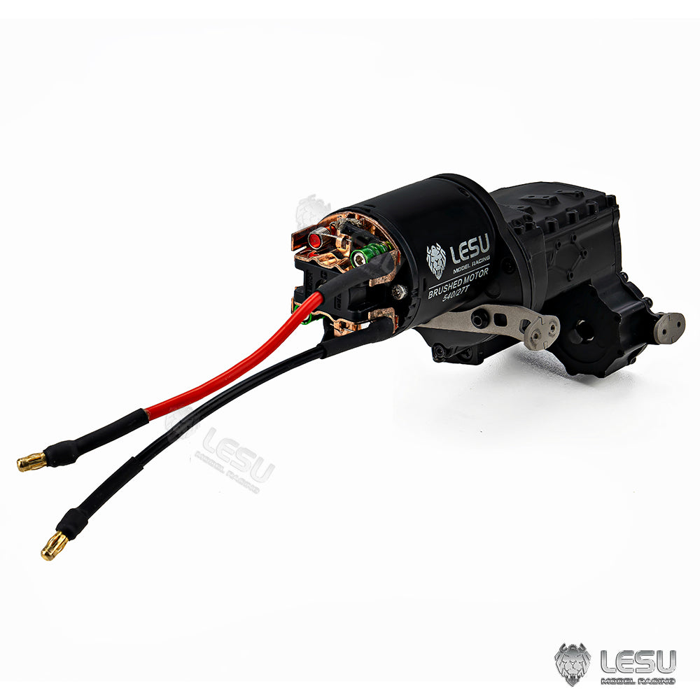 2-Speed Transmission Gearbox Motor for LESU 4X4 1/10 RC Off-Road Car RAVE UM406 - Upgrade Your Remote Control Vehicle for Racing & Crawling Adventures
