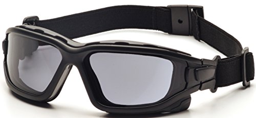 Gray H2x Anti-fog Lens/ Black Frame/ Slim Style