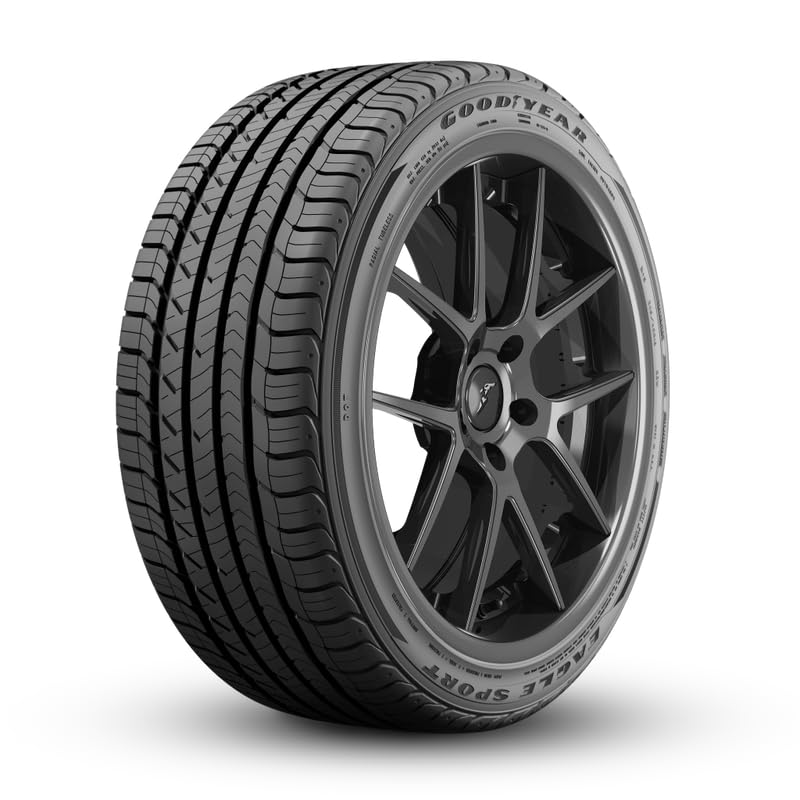 Goodyear Eagle Sport All-Season 225/55R18 98V High Performance Tire - All Weather Traction for Sedans, SUVs & Crossovers - Perfect for Daily Commuting & Highway Driving