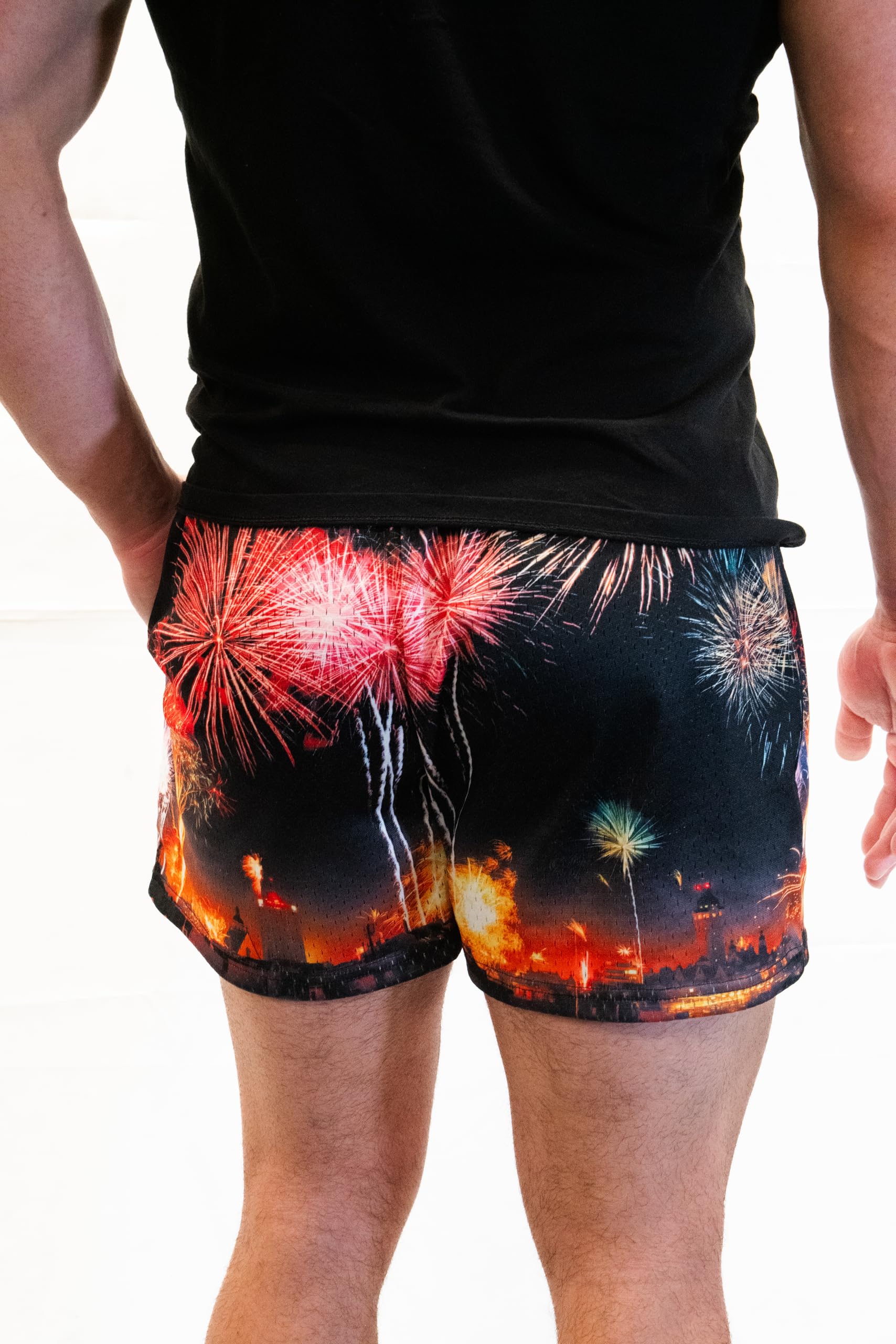 Men's 5 Inch Athletic Shorts - Lightweight & Breathable Quick-Dry Running Shorts for Gym, Workout & Outdoor Activities