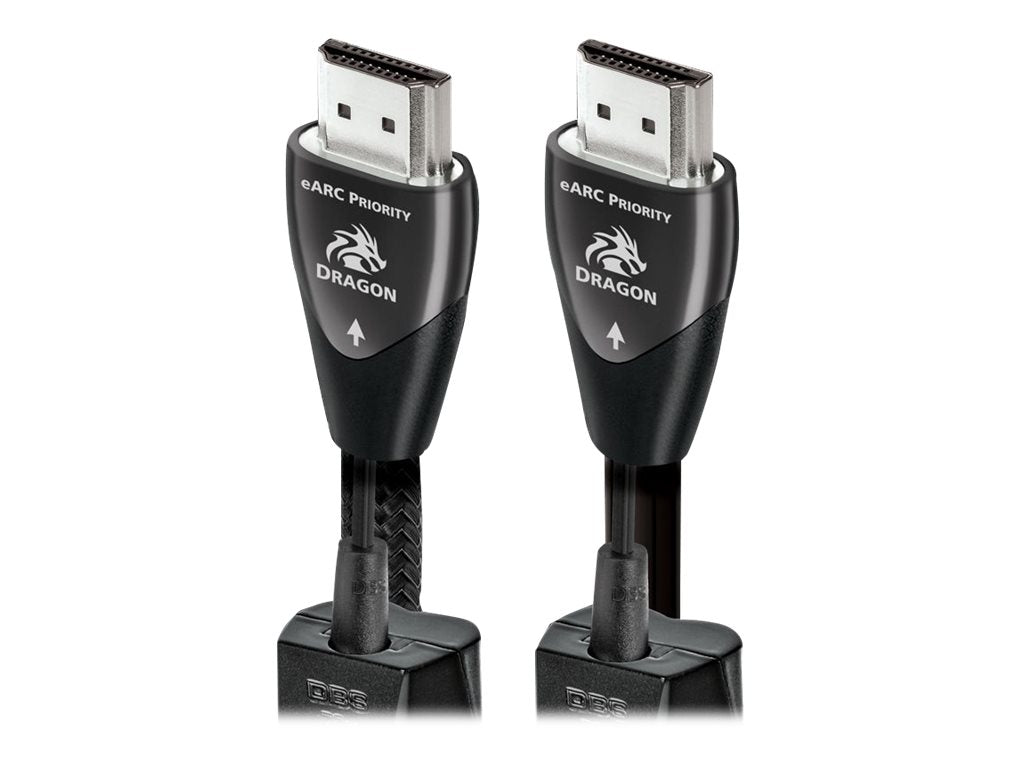 Audioquest Dragon HDMI 48 eARC Cable - 8K Ultra HD, 48Gbps, HDR, Dolby Atmos, High-Speed HDMI 2.1 for Home Theater, Gaming, and 4K/8K TVs