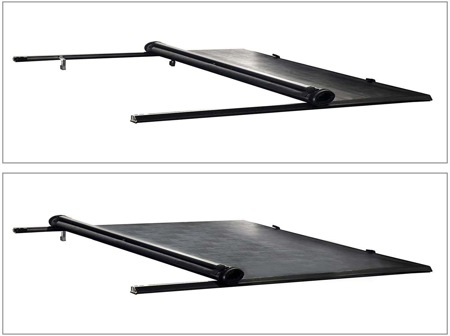 2019-2025 Ford Ranger Short Bed 5' Vinyl Soft Roll Up Tonneau Cover | Waterproof & Durable Truck Bed Cover for Styleside Pickup | Perfect for Camping, Hauling & Outdoor Adventures
