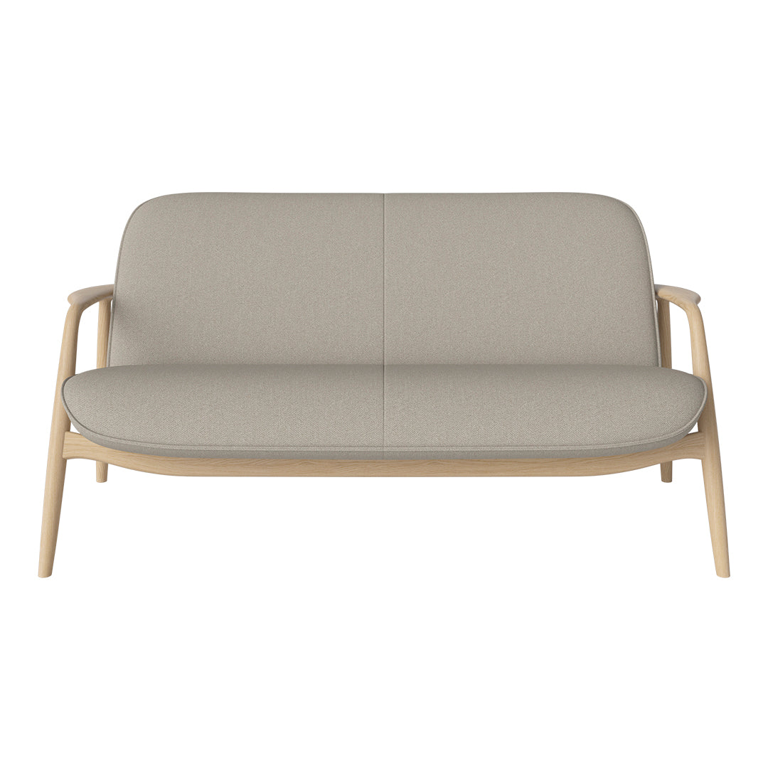 Bowie 2-Seater Sofa - Modern Fabric Living Room Couch for Small Spaces | Perfect for Apartments, Dorms & Cozy Home Decor
