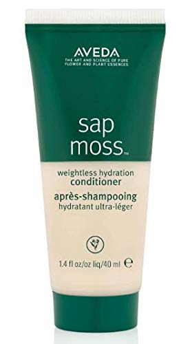 Aveda Sap Moss Weightless Hydration Conditioner 1.4 fl oz (40ml) - Lightweight Moisturizing Hair Treatment for Dry & Damaged Hair - Perfect for Daily Use & Travel Size