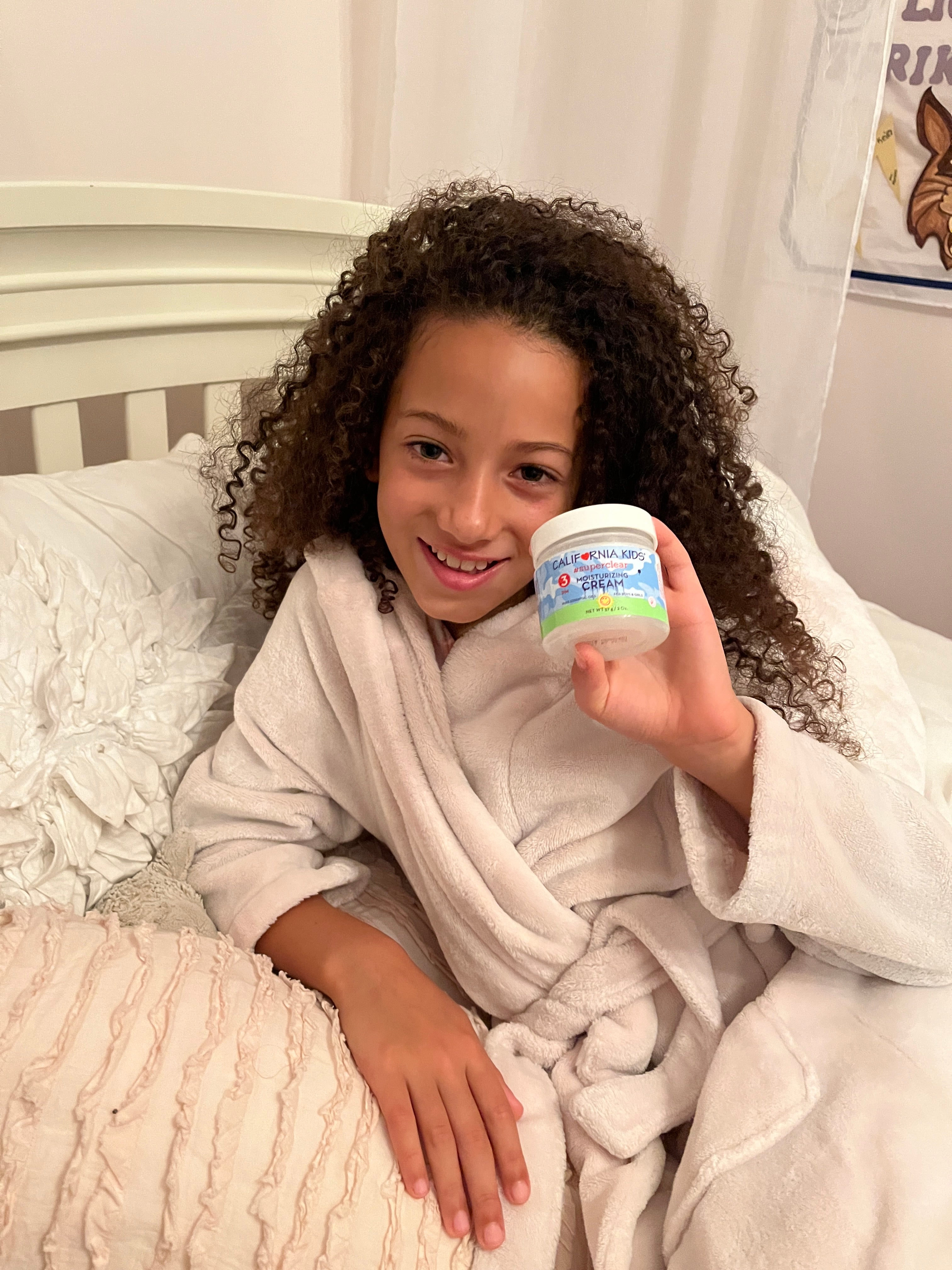 California Kids® #SuperClear™ Overnight Cream for Babies - Hydrating & Soothing Nighttime Moisturizer for Sensitive Skin | Perfect for Dry Skin Care & Eczema Relief