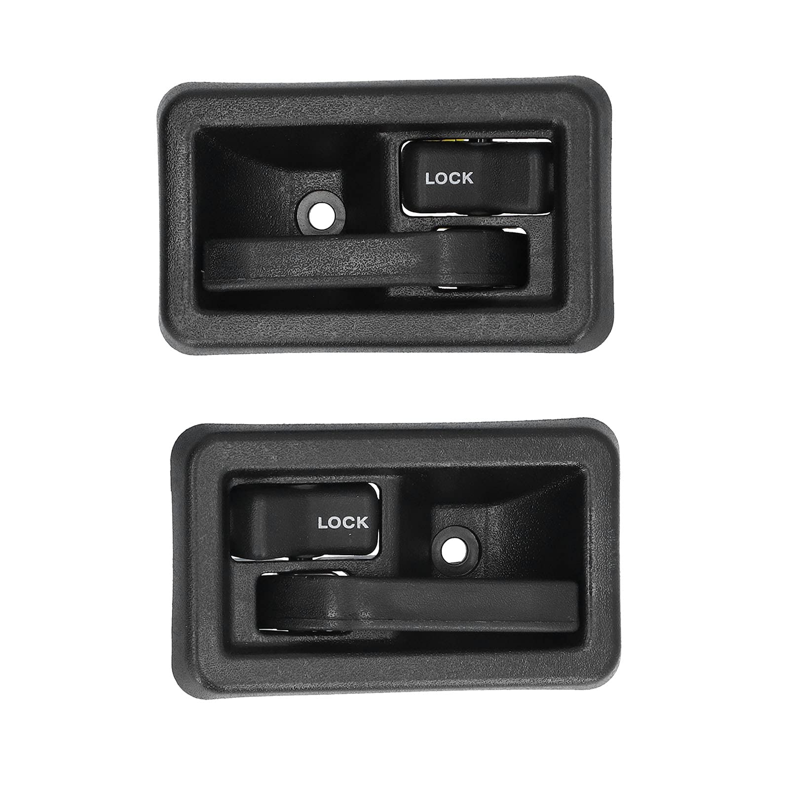 Keenso ABS Auto Interior Door Handle 2PCS - Compatible with 1987-2004 Models (Left & Right) | Durable Replacement Car Door Handle for Smooth Operation | Perfect for Jeep, Dodge, Chrysler Vehicle Repairs & Upgrades