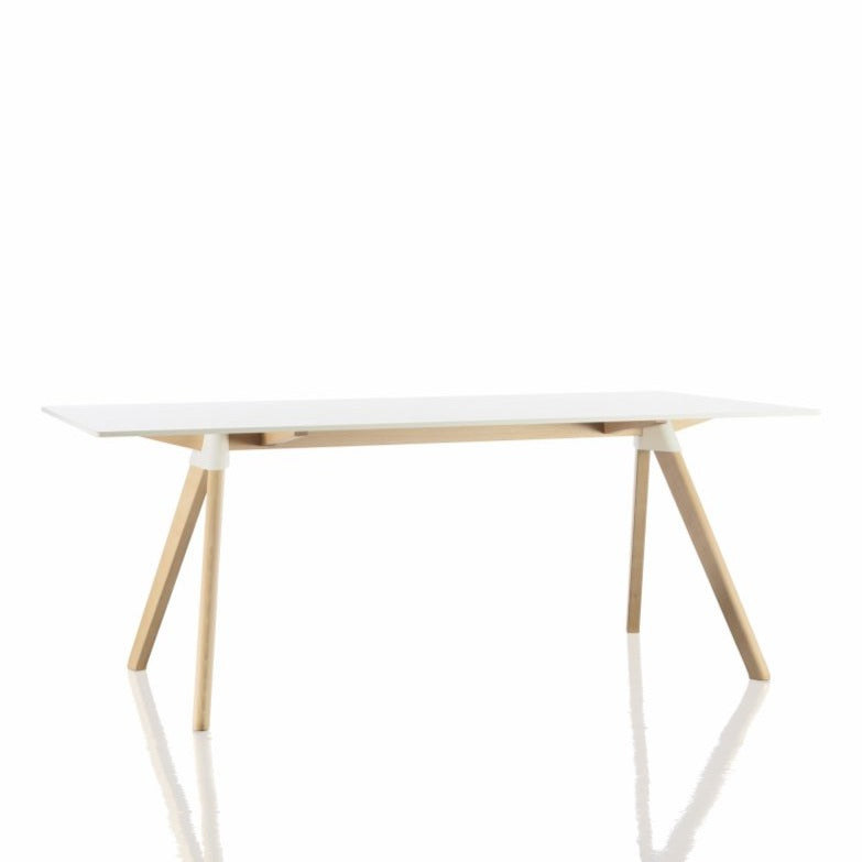 Butch The Wild Bunch Dining Table 51x30 Inches - Rustic Farmhouse Style for Kitchen, Dining Room & Outdoor Entertaining