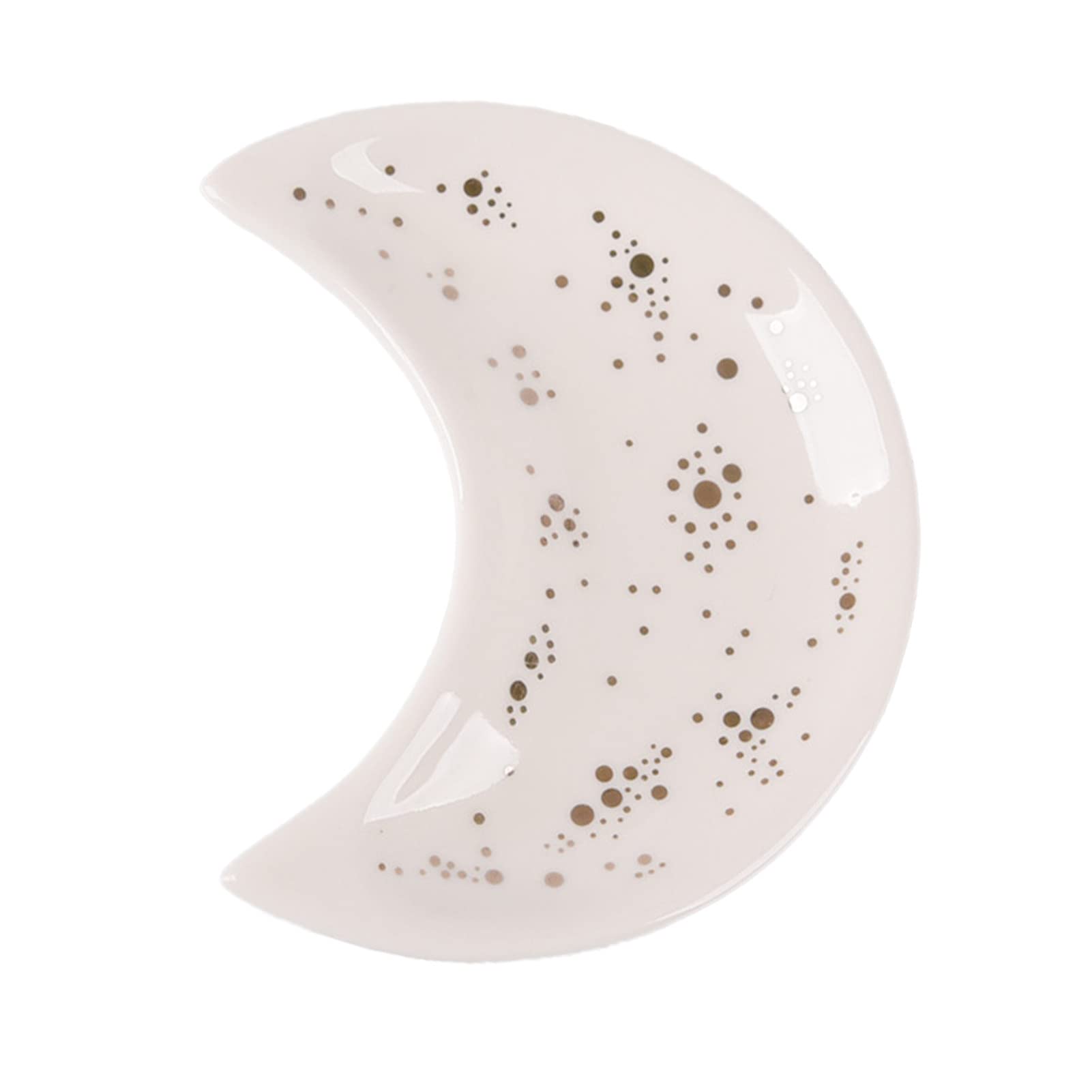 Moon Jewelry Dish - Ceramic Ring Holder for Engagement & Wedding Decor - Perfect for Gifts & Home Decor