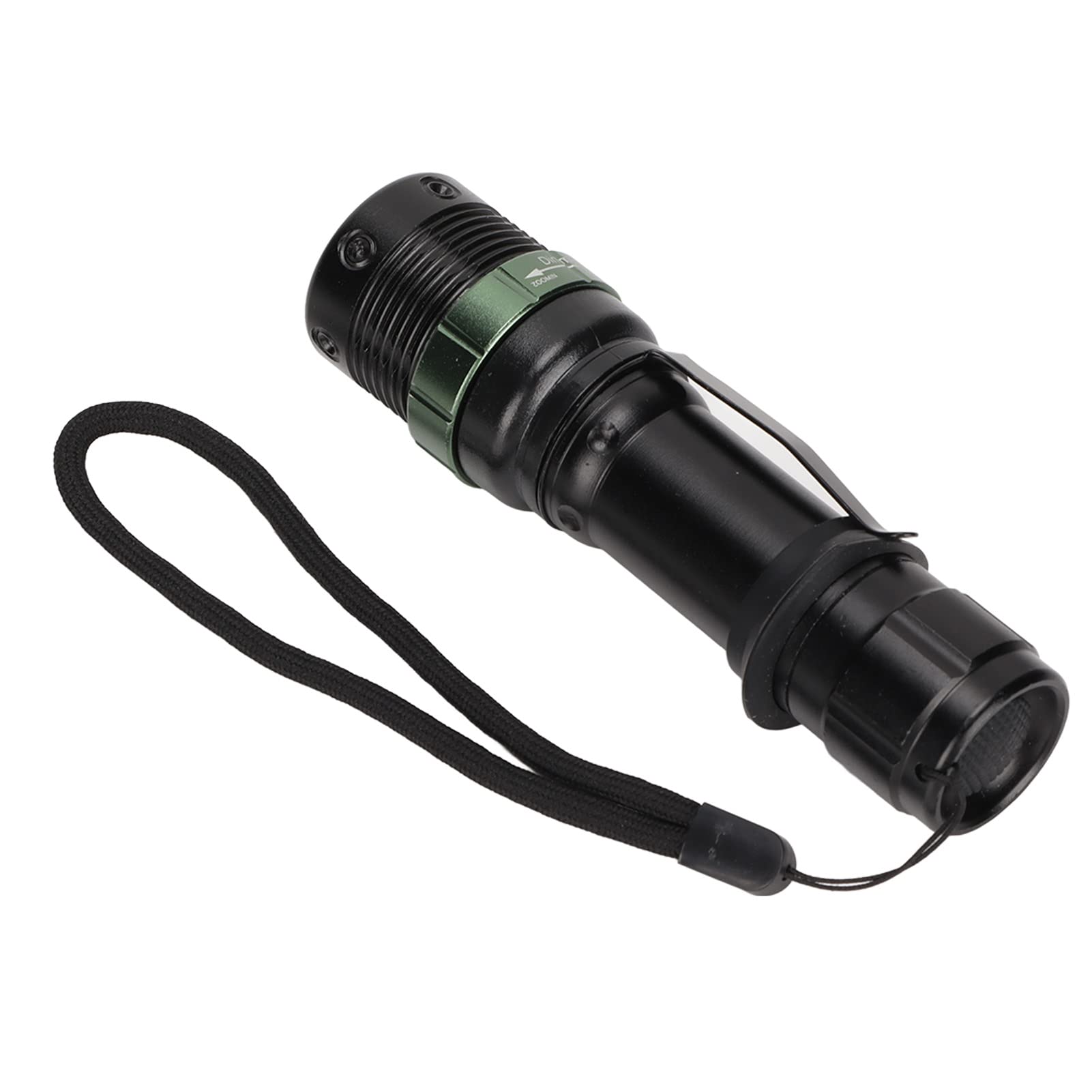 High Power LED Pocket Flashlight - Zoomable, 3 Lighting Modes, Durable Aluminum Alloy - Perfect for Outdoor Camping, Hiking, Emergency & Nighttime Activities