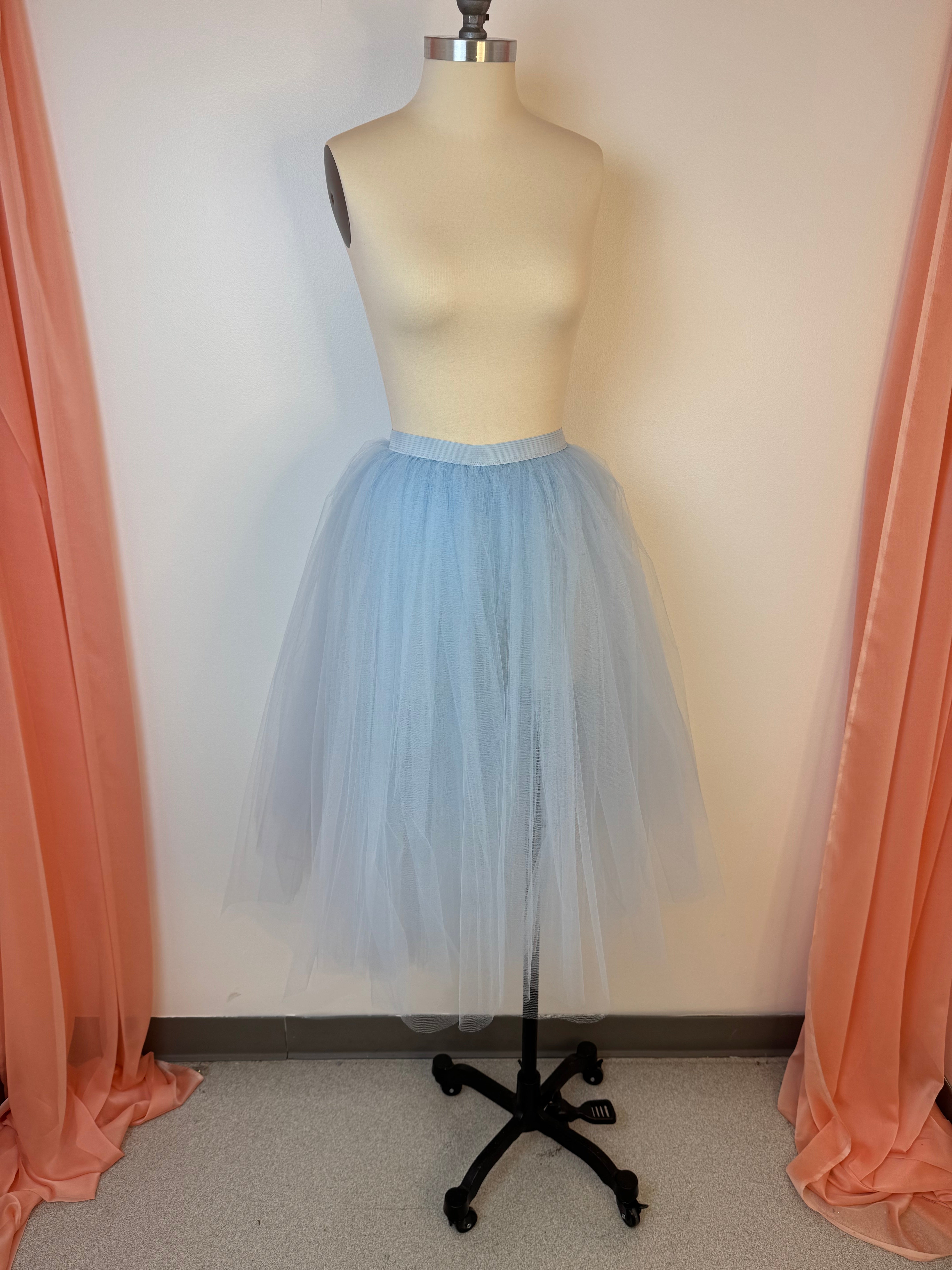 Professional Style Romantic Rehearsal Tutu Skirt - 3 Layers Handmade Ballet Dance Costume for Wedding, Performance & Photo Shoot