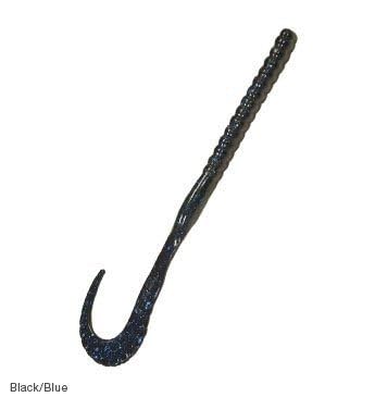 Z-Man Saw Tail Worm Soft Plastic Fishing Lure - Premium Bass & Trout Bait for Freshwater & Saltwater Fishing | Ideal for Texas Rig, Drop Shot & Carolina Rig Techniques