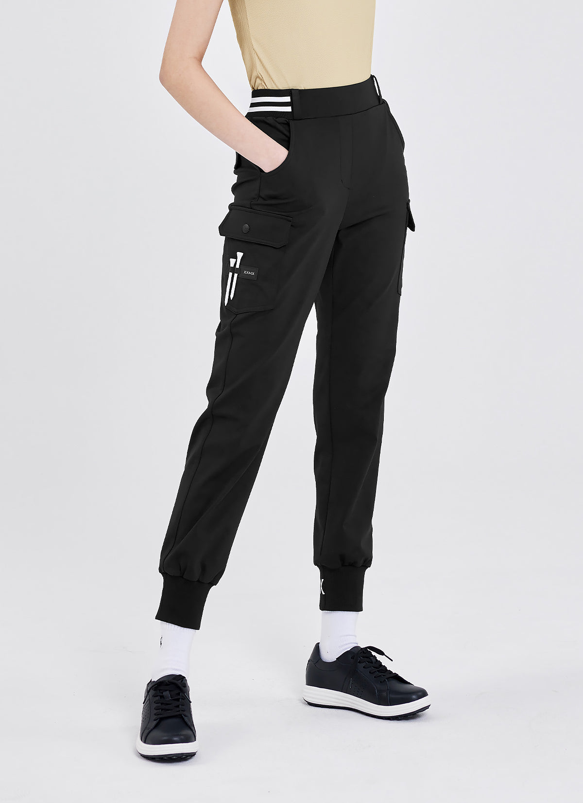 Stylish Logo Branded Cargo Jogger Pants for Men - Comfortable & Trendy Casual Wear for Gym, Running, Travel & Everyday Use