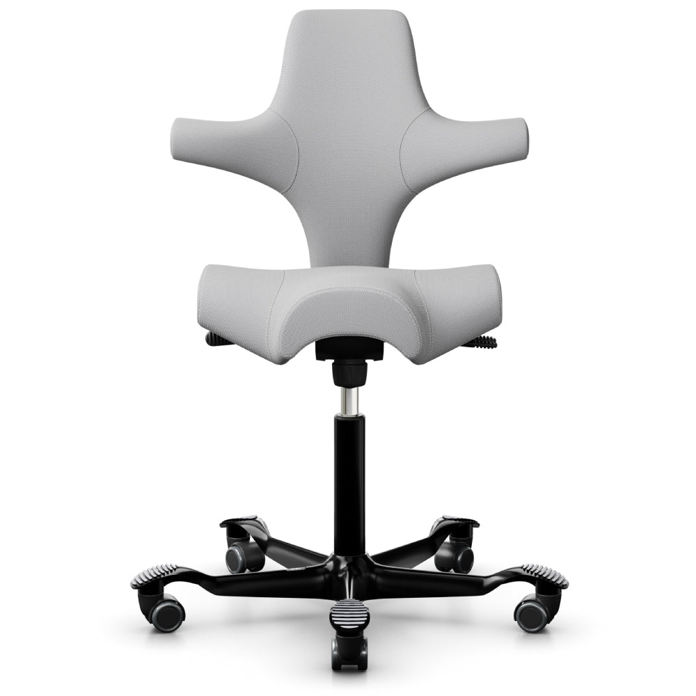 HÅG Capisco 8106 Ergonomic Saddle Chair - Adjustable Height & Tilt for Office & Home Workspace - Perfect for Desk Work, Gaming & Creative Professionals