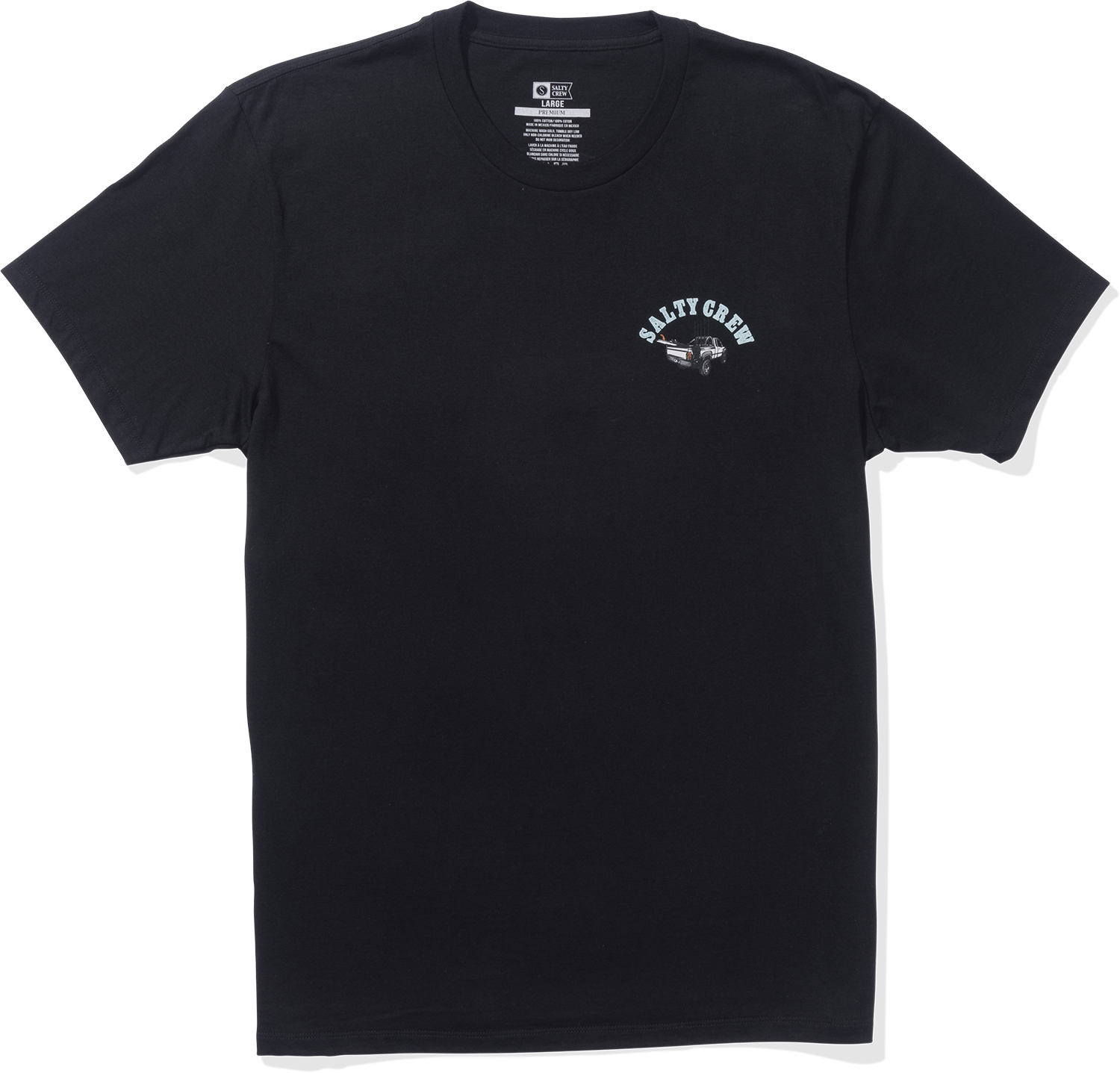 Lifted Short Sleeve T-Shirt for Men - Black Cotton Casual Tee - Perfect for Streetwear, Gym & Everyday Wear