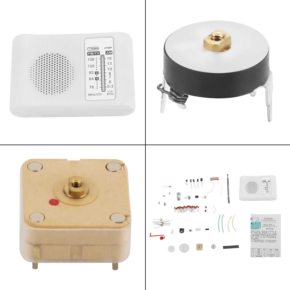 Build Your Own AM/FM Radio - Cf210Sp Dual Band DIY Electronic Kit for Beginners | STEM Learning, Educational Projects & Hobbyist Electronics Assembly