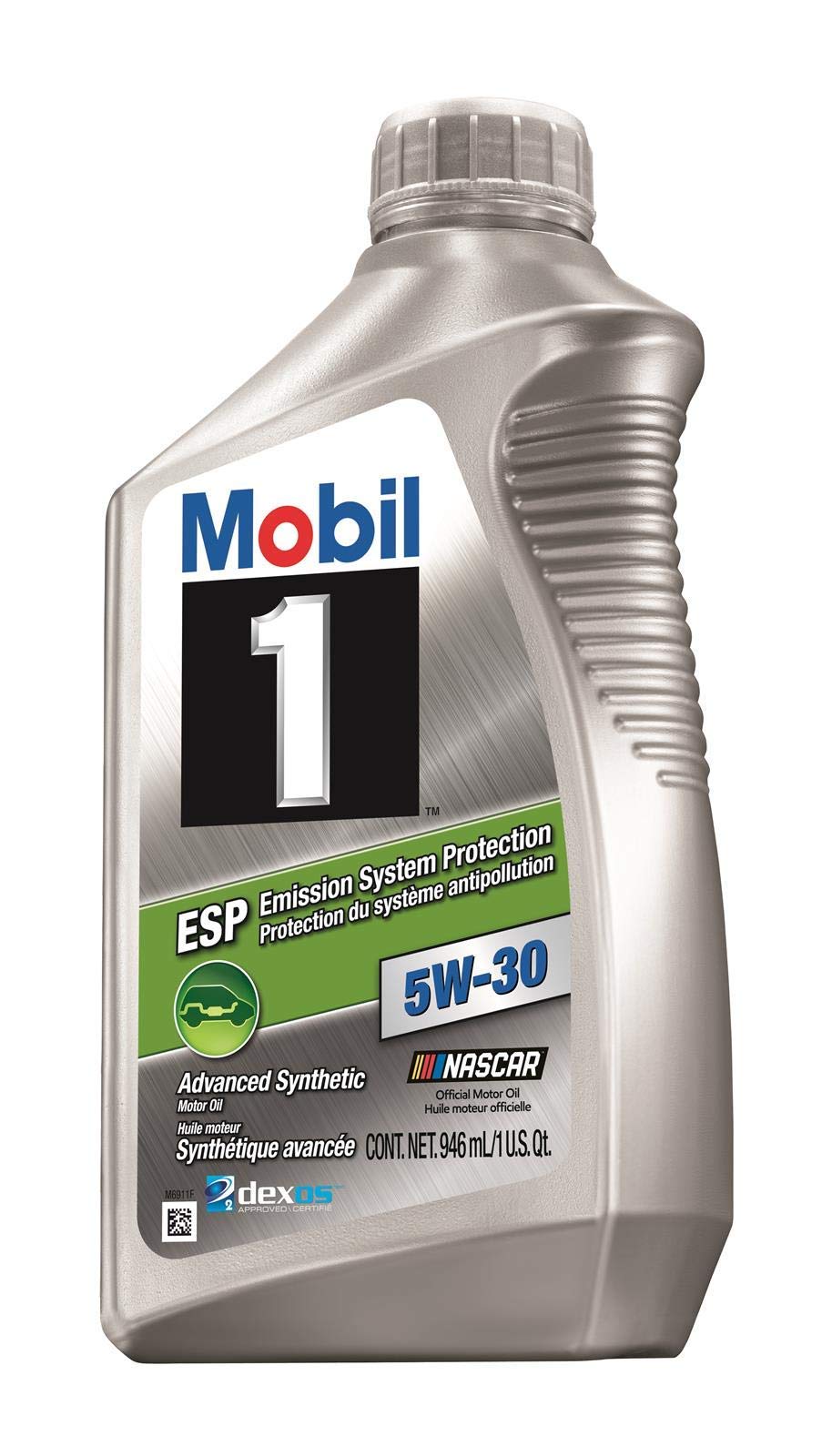 Mobil 1 ESP Formula 5W-30 Full Synthetic Motor Oil - 1 Quart (12 Pack) | High Performance Engine Protection for Gasoline & Diesel Vehicles | Ideal for Daily Commuting, Long Trips & Extreme Weather Conditions