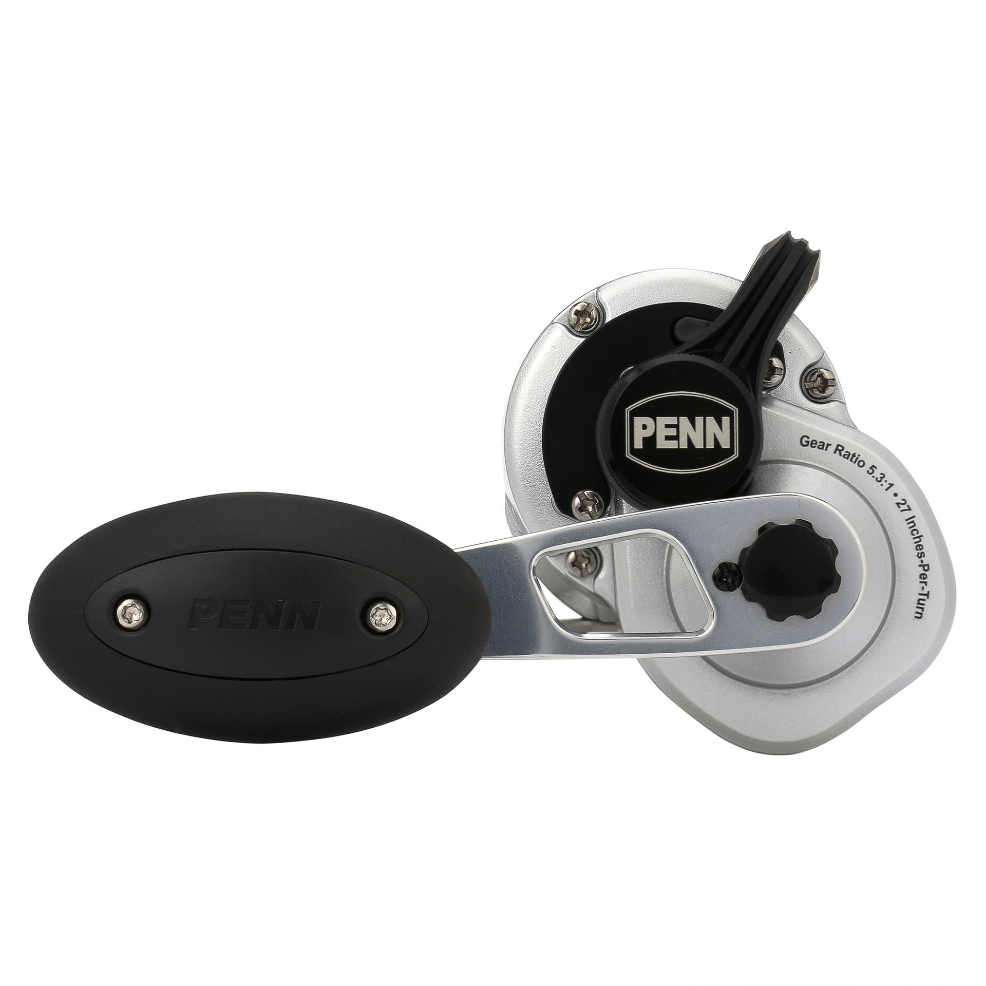 PENN Fathom™ II Lever Drag Conventional Fishing Reel - Saltwater & Freshwater Trolling, Bottom Fishing, and Offshore Angling
