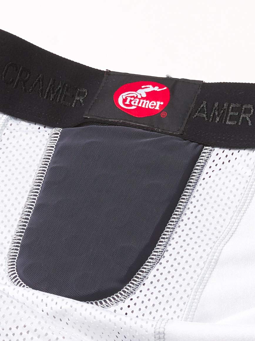 Cramer Hurricane 5 Pad Football Girdle with Thigh, Hip & Tailbone Pads - Breathable Protective Football Gear with Foam Padding for Extra Safety | Ideal for Football Practice, Games & Training Sessions