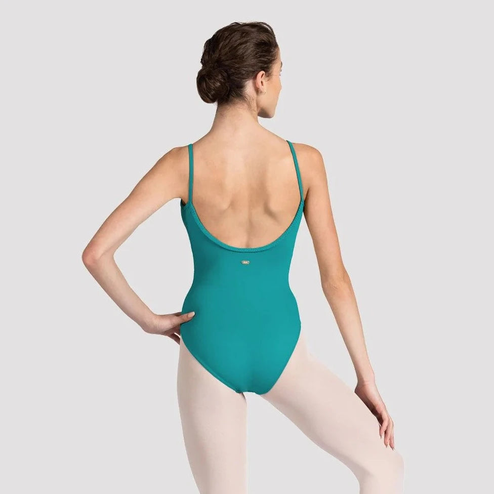 Bloch Mirella Women's St Tropaz Miami Scoop Neck Leotard - Ballet, Dance & Gymnastics Performance Wear for Ladies