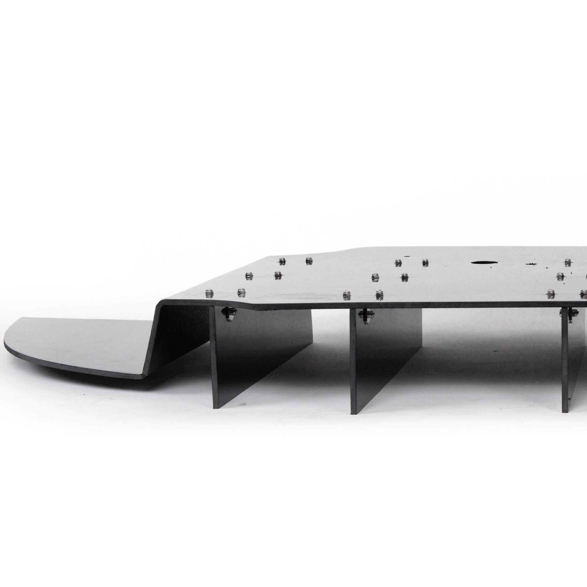 Vicrez R1 Rear Diffuser vz102106 for Chevrolet Corvette C8 2020-2025 - Carbon Fiber Spoiler Upgrade for Enhanced Aerodynamics & Sporty Look - Perfect for Racing, Car Shows & Performance Tuning