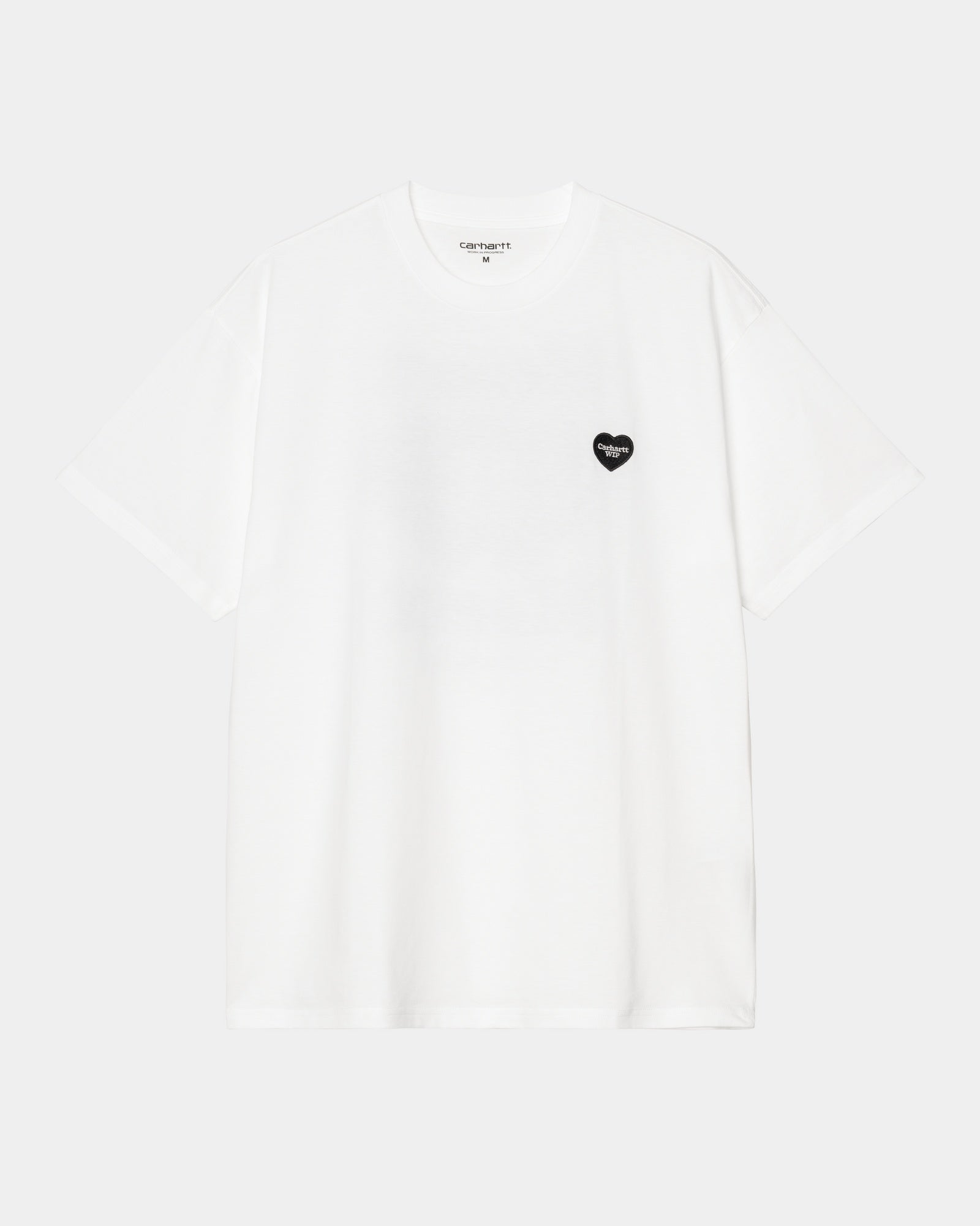 Heart II Hartt T-Shirt for Women - Soft Cotton Crewneck Tee - Casual Comfort Fit - White - Perfect for Everyday Wear, Workouts & Outings