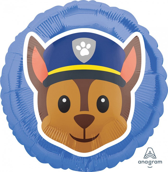 Paw Patrol Chase Plush Toy - Official Licensed Emoji Stuffed Animal for Kids, Perfect for Birthday Gifts, Playtime & Collectibles