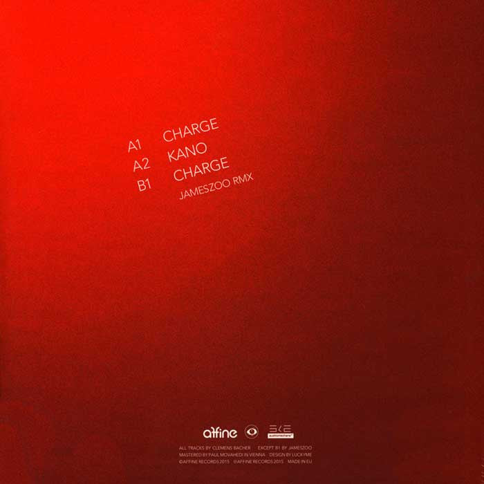 Cid Rim Charge/Kano 12 - Vinyl Record by Affine Records (AFF 013) | Electronic Music for DJ Sets & Home Listening