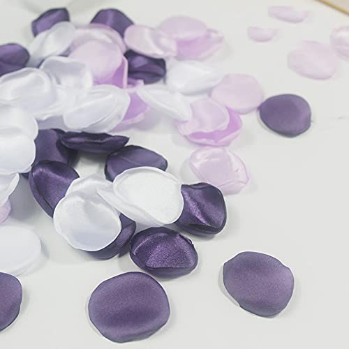 Dark Purple+light Purple+white