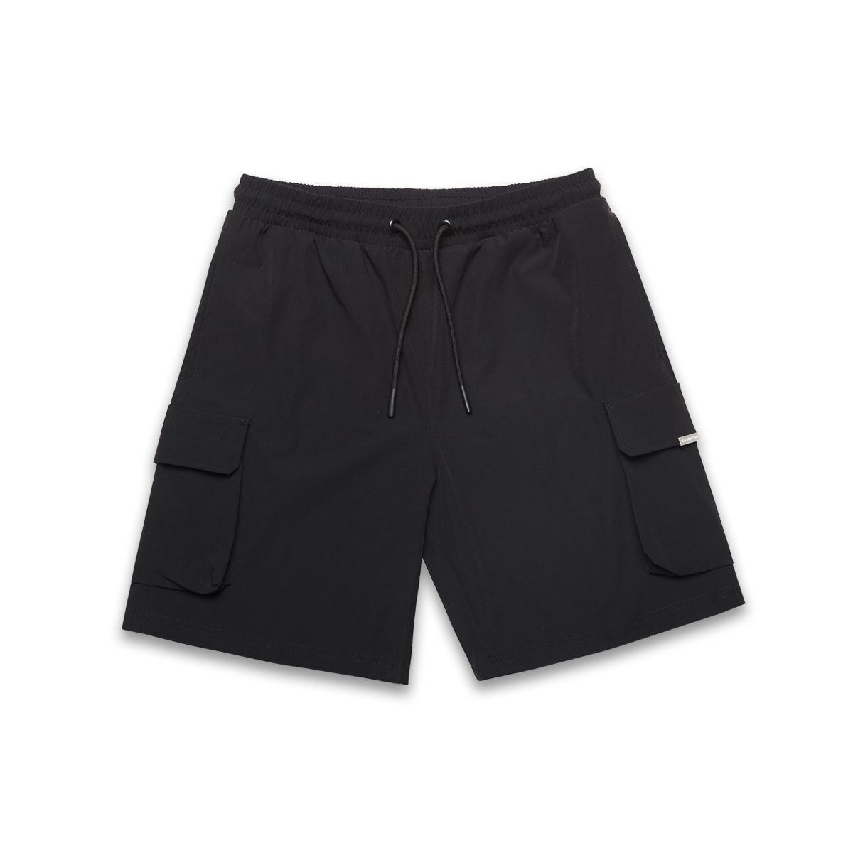 Premium Tech Cargo Shorts for Men - Comfortable Stretch Travel & Workout Shorts with Multiple Pockets | Black | Ideal for Hiking, Gym, Travel & Casual Wear