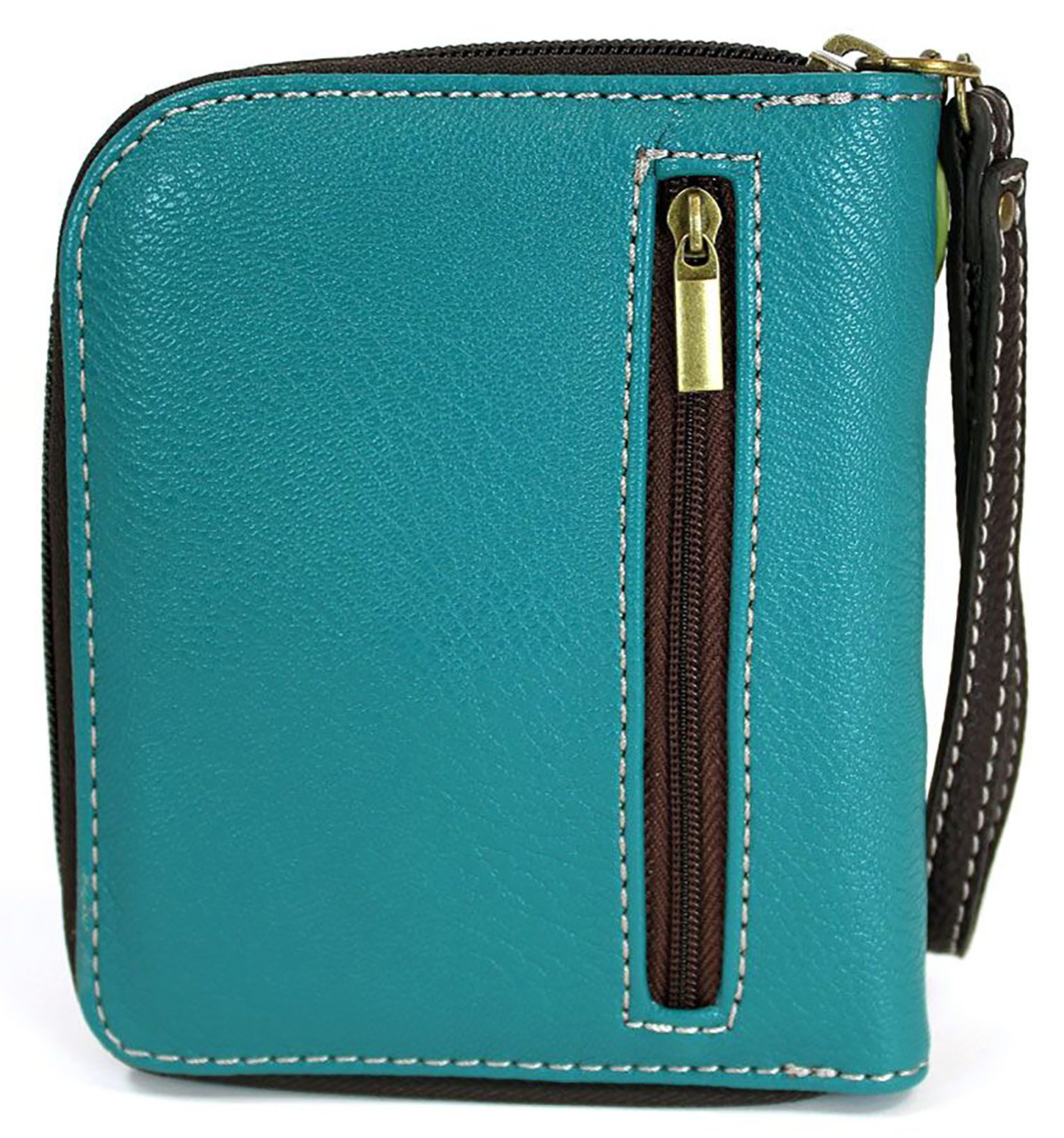 Chala Dragonfly Zip Around Wallet Wristlet - Vegan Leather Crossbody Purse for Women | RFID Blocking & Multiple Card Slots | Perfect for Travel, Shopping & Everyday Use