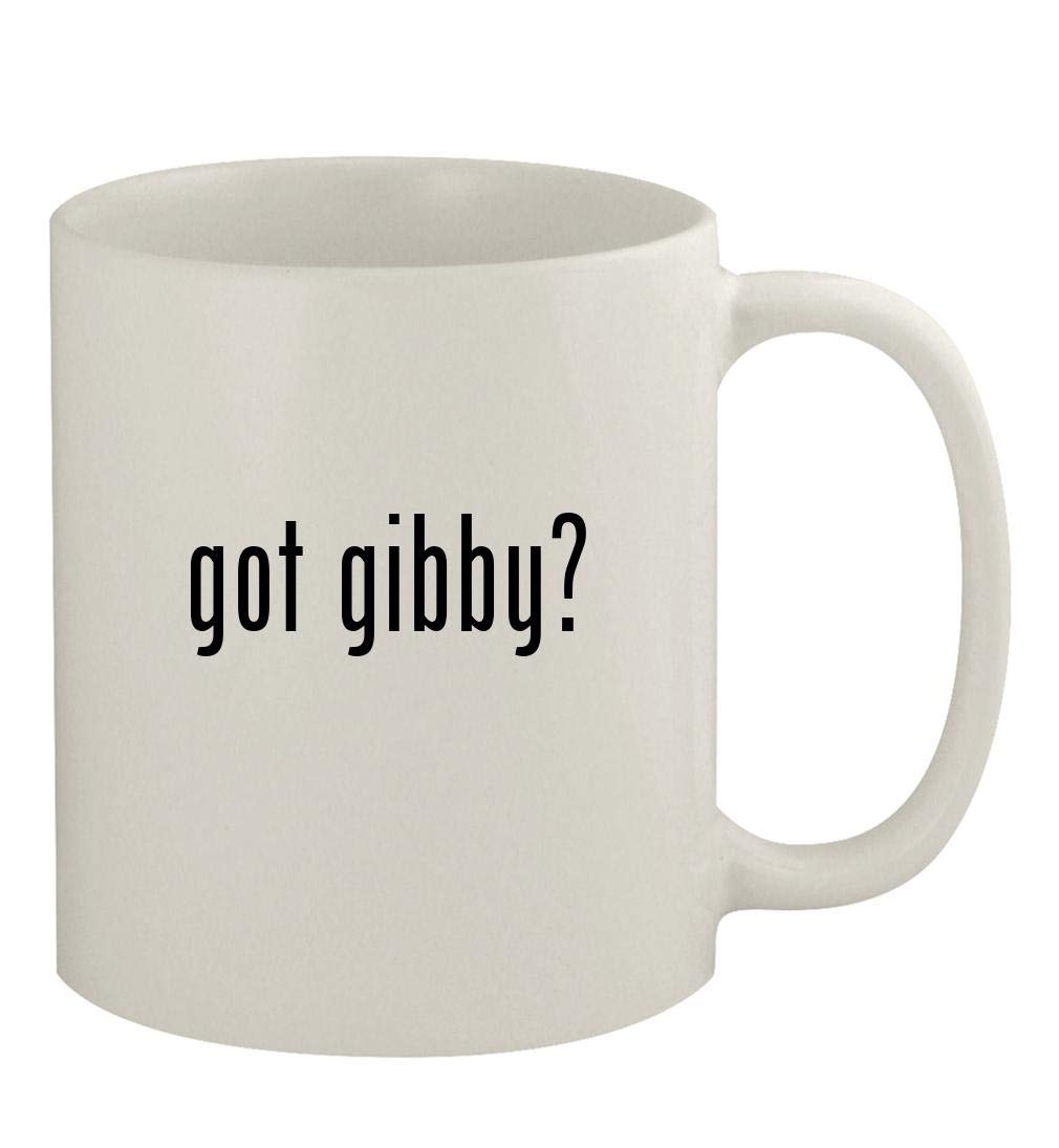 Got Gibby? 11oz White Ceramic Coffee Mug - Perfect for Home, Office & Gifts - Durable & Stylish Coffee Cup for Hot & Cold Beverages