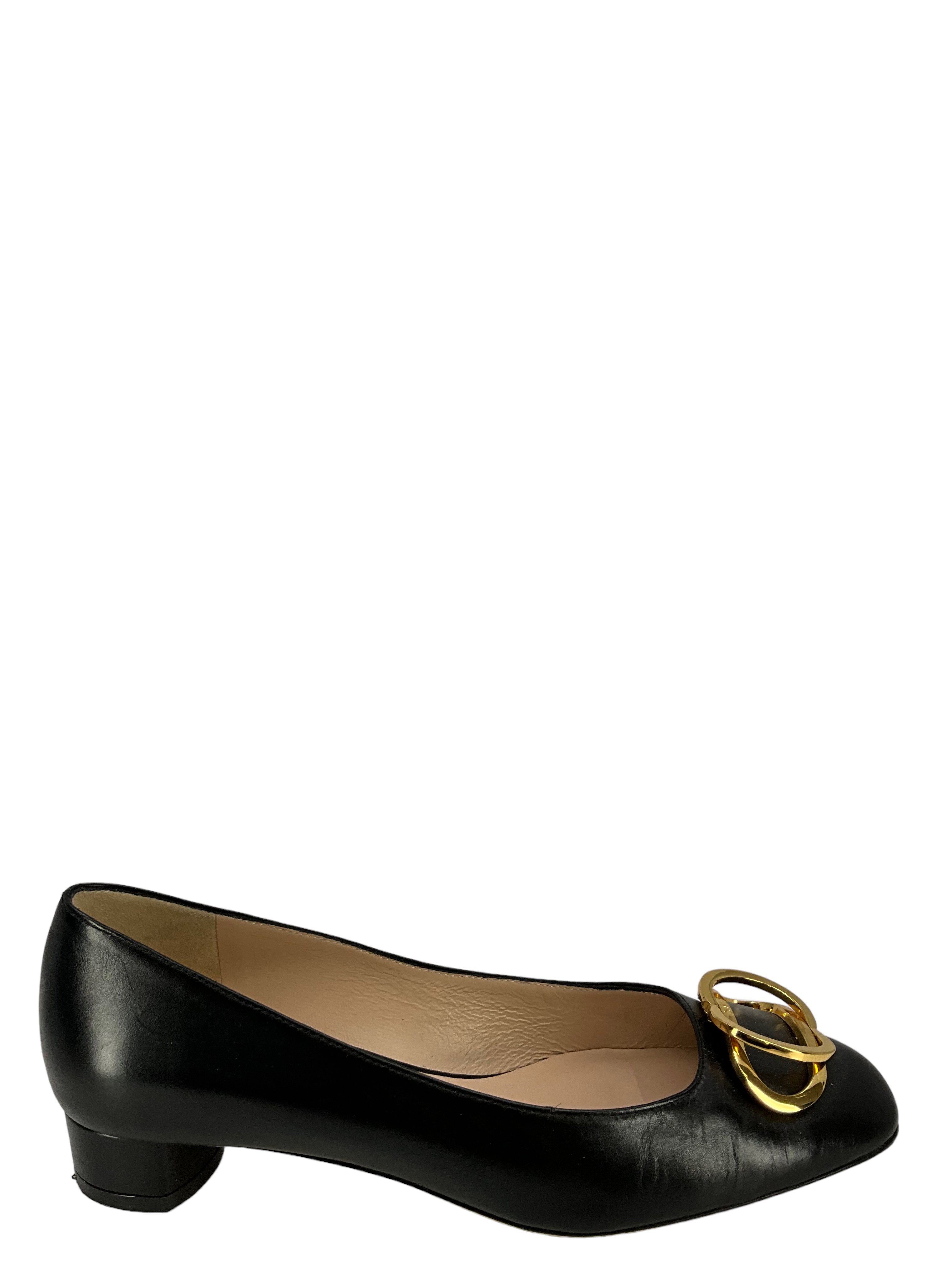 Stuart Weitzman Genuine Leather Ballet Flats for Women - Size 8 | Comfortable & Stylish Slip-On Shoes for Work, Travel & Everyday Wear