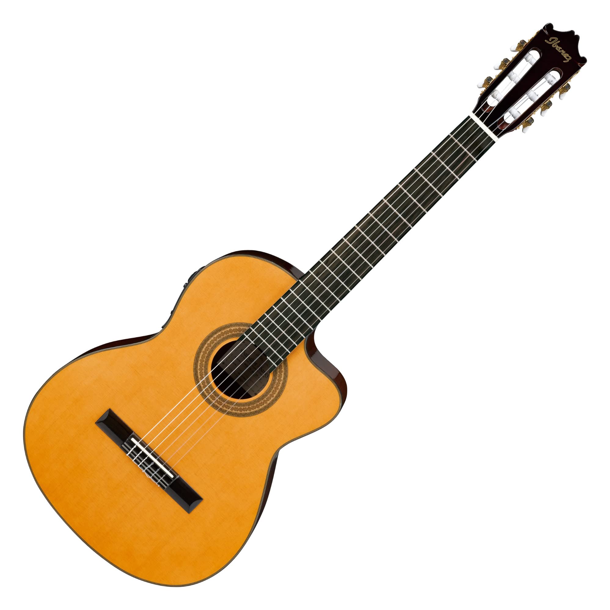 Ibanez GA6CE 6-String Classical Acoustic Guitar - Right-Handed, Natural Finish | Perfect for Beginners, Performances & Studio Recording