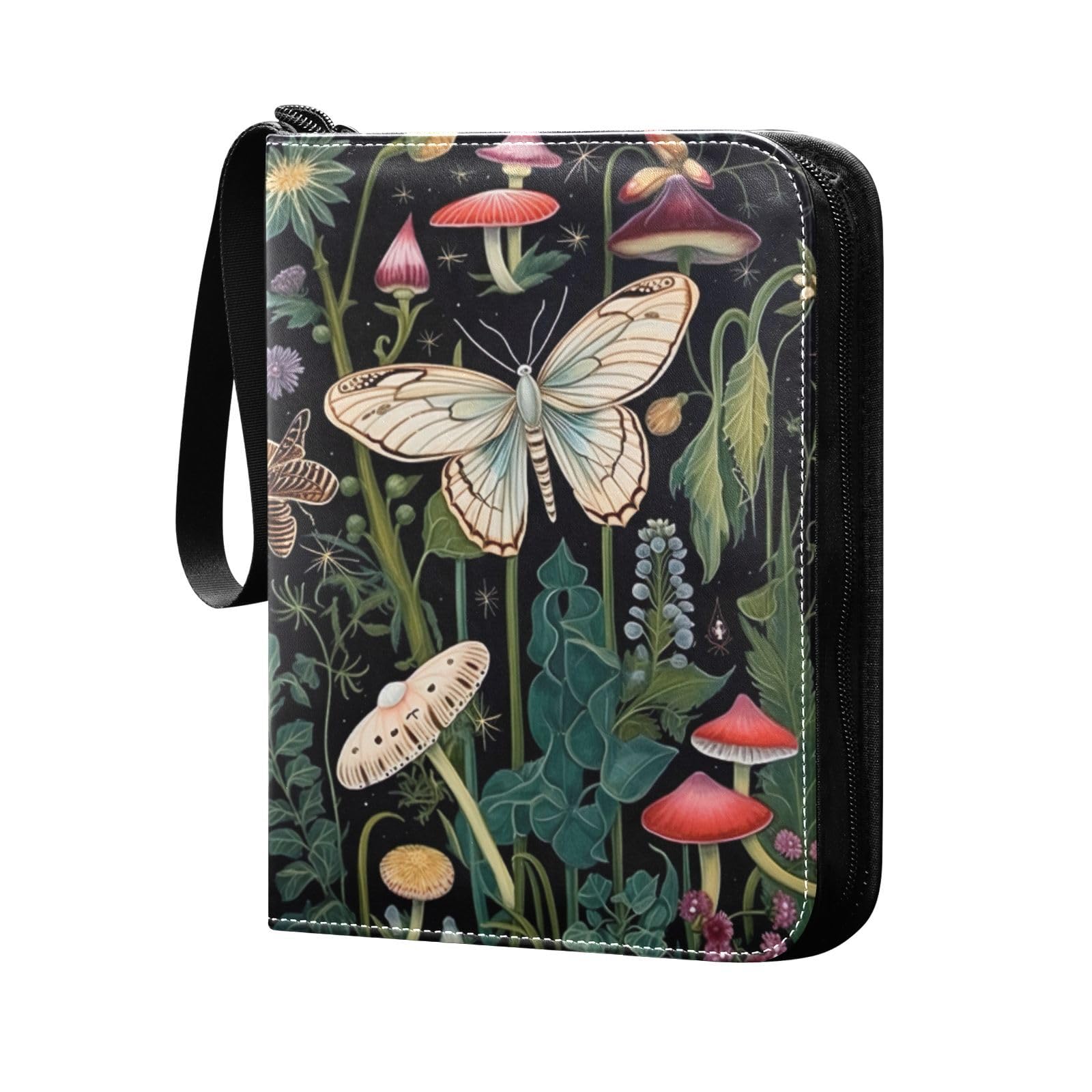 Qilmy 400 Pocket PU Leather Trading Card Binder - Premium Collector Album for Sports Cards, Game Cards, and Trading Cards | Perfect for Organizing, Displaying, and Protecting Your Valuable Card Collection