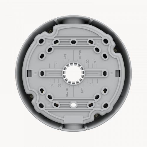 Axis Communications TP3603 Indoor Conduit Back Box - Secure Cable Management Solution for IP Cameras & Security Systems | Ideal for Office, Retail & Home Surveillance Installations