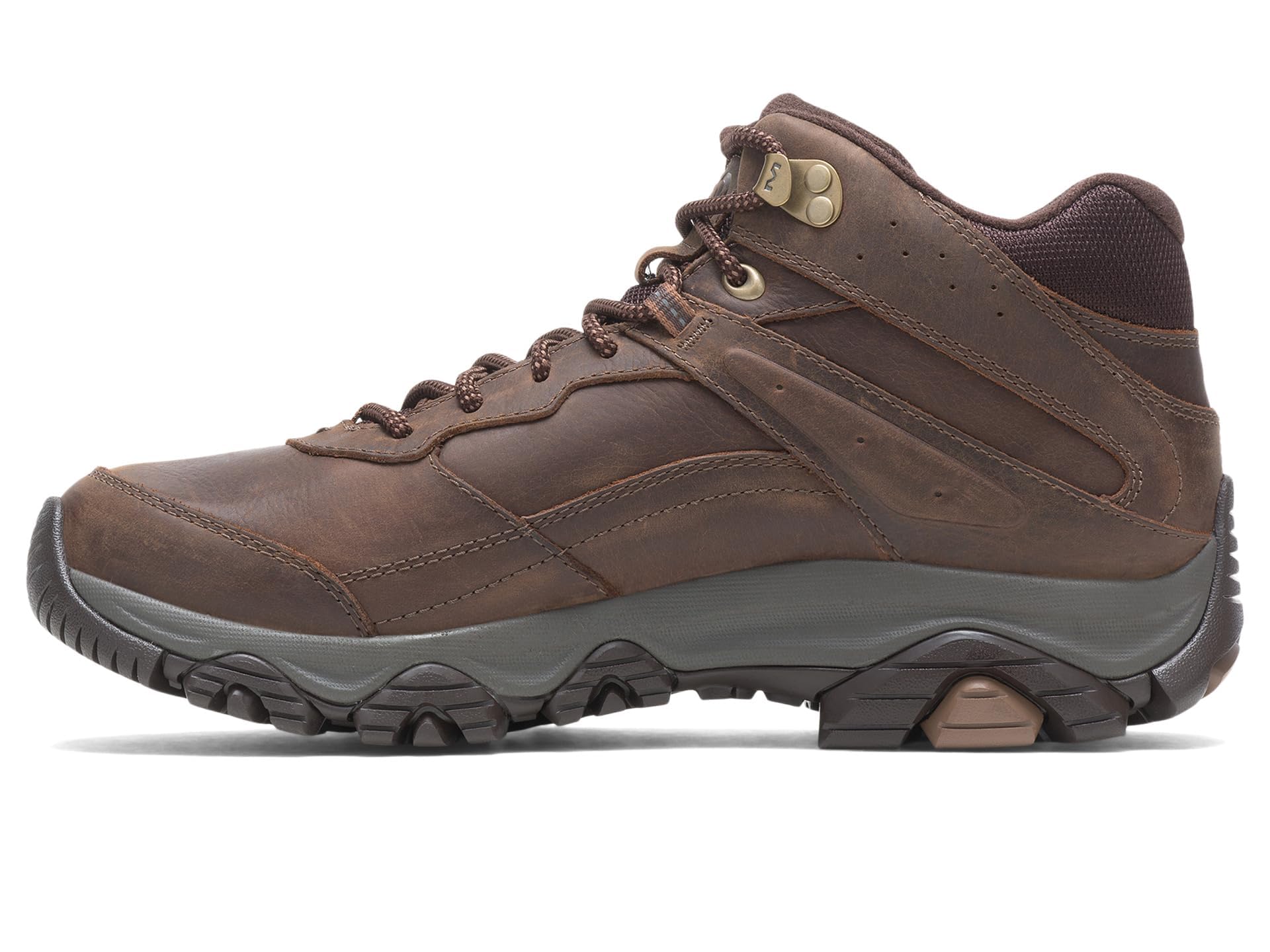 Merrell Men's Moab Adventure 3 Mid Waterproof Hiking Boots - Lightweight & Durable for Outdoor Trekking, Camping & Mountain Trails